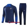 Paris Saint-Germain Quarter Zip Navy Version Training Huppari 2022-23 - Lasten